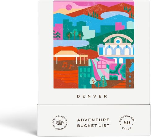 Colorado Adventure Bucket List: 50 Scratch-Off Cards for Outdoor Activities, Tourist Attractions, and Road Trips - Perfect Travel Gift and Guide for Exploring in Saudi Arabia