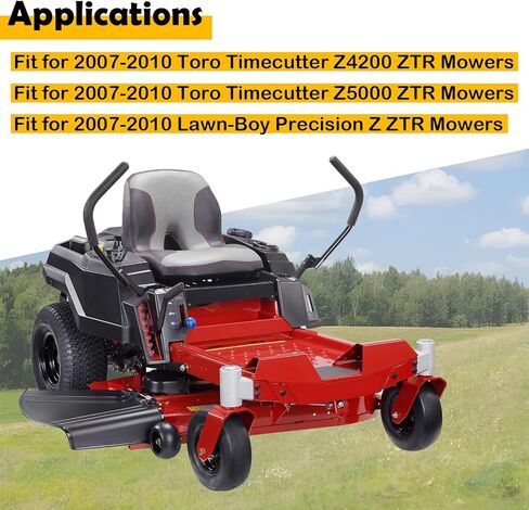 Trailer Hitch Compatible with Toro TimeCutter Z4200 & Z5000 ZTR Mowers 2007-2010, Compatible with Lawn-Boy Precision Z Zero Turn Mowers 2007-2010 in Kuwait