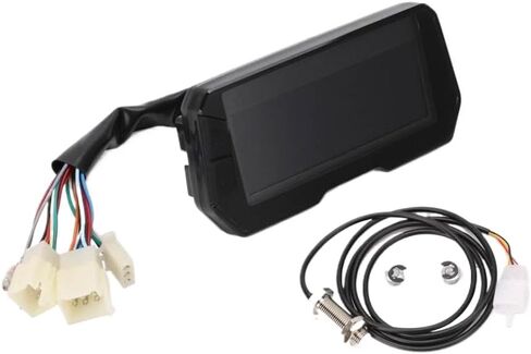 LCD Digital Tachometer Speedometer Odometer 8-18V 12000RPM Compatible with 2 4 Cylinder Motorcycle in Kuwait