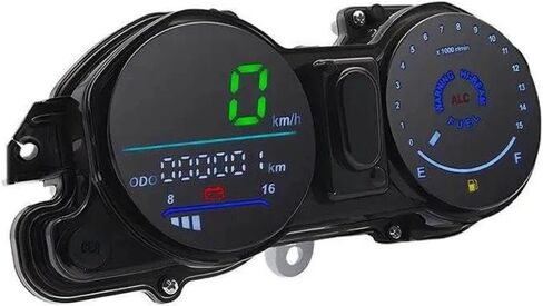 LED Tachometer and Odometer Compatible with Motorcycle in Kuwait