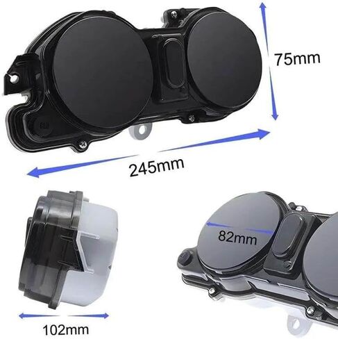 LED Tachometer and Odometer Compatible with Motorcycle in Kuwait