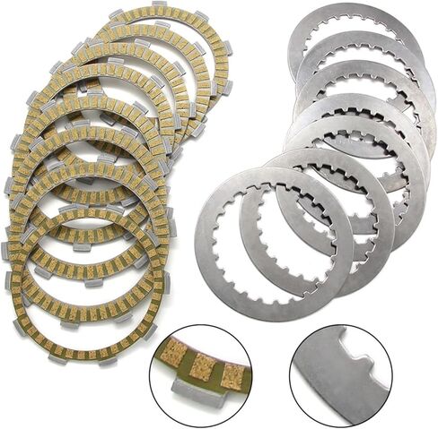 Motorcycle Clutch Plates Motorcycle Clutch Friction Disc Plate Kit Accessories for XL700V NT700 NT700V VT750C2 VT750 VT750CD for BN600GT BN600i BN600R in Kuwait