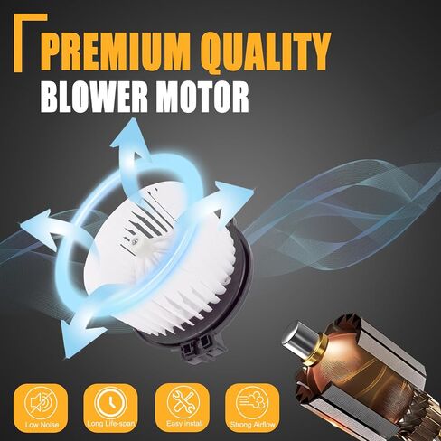 GSPSCN 700228 AC Blower Motor with Fan for 2006-2010 Toyota Sienna丨2010-2019 Subaru Legacy Outback丨2007-2015 Cadillac CTS SRX STS丨2006-2009 Lexus RX330 RX350 RX400h - HVAC Heater Blower Motor in Saudi Arabia