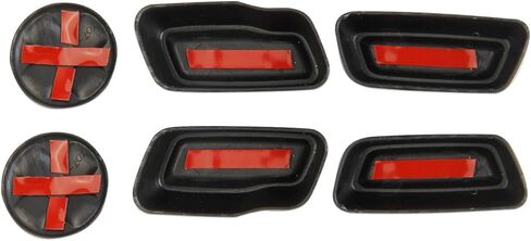 crosselec Carbon Fiber Seat Adjustment Button Cover Trim for Jeep Grand Cherokee L 2021-2024 for Grand Cherokee 2022-2024 in Saudi Arabia
