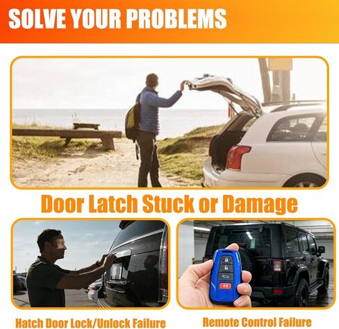 Trunk Latch Actuator for for BMW 3 Series 1999-2016, for 5 Series Z4 04-16, No. 51247840617, 937866 Tailgate Lock Assembly, Mechanism Liftgate Latch Actuator (Rear Door Hatch Latch) in Kuwait