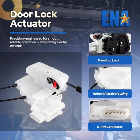 ENA Power Door Lock مزلاج المحرك الأمامي الأيسر للسائق متوافق مع Nissan Frontier Pathfinder Xterra 2005-2021 لاستبدال 80501ZP70A 80501EA000 80501ZP00A 80501ZP10A 80501-ZP70A in Saudi Arabia
