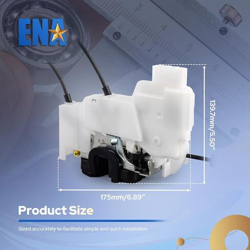 ENA Power Door Lock مزلاج المحرك الأمامي الأيسر للسائق متوافق مع Nissan Frontier Pathfinder Xterra 2005-2021 لاستبدال 80501ZP70A 80501EA000 80501ZP00A 80501ZP10A 80501-ZP70A in Saudi Arabia