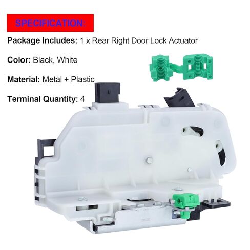 SMMS 9L3Z5426412A Door Lock Actuator Latch Sensor Rear Right for Ford F150, Escape, Focus, Mustang, Edge, for Mazda, for Mercury, for Lincoln, 2007-2015 Replaces OE: 937-631 in Saudi Arabia