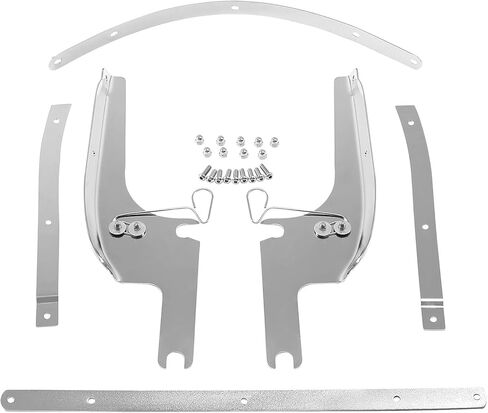 TCT-MOTORPARTS Windshield Windscreen Mounting Bracket Fit For Harley Road King FLHR Special FLHRXS CVO Road King 1994-2025 in Saudi Arabia