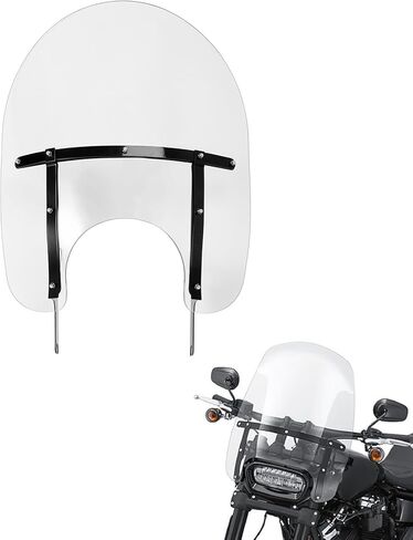 TCT-MOTORPARTS Windshield Windscreen Mounting Bracket Fit For Harley Road King FLHR Special FLHRXS CVO Road King 1994-2025 in Saudi Arabia