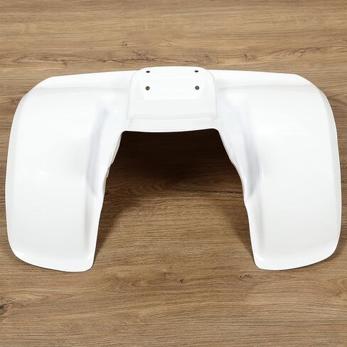 KUAFU Rear Fender Compatible with 1978-1985 Honda ATC70 Mudguard Mud Flaps Fender Protector white 1PC in Saudi Arabia
