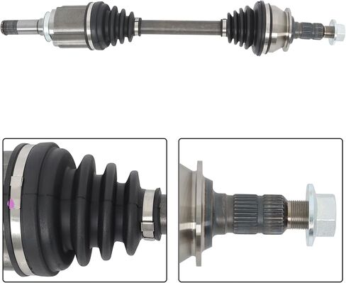 2 pieces Front Side CV Axle Assembly Replacement for SRX 2012-2016 V6 3.6L 66-1565 66-1566 in Saudi Arabia