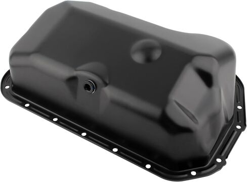 264-700 Engine Oil Pan w/Gasket & Drain Plug for Volkswagen Golf 85-99 Jetta 81-99 Passat 88-97 Rabbit 81-84 Polo Classic 97-02 Cabrio 95-02, 049-103-601 051-103-601 in Saudi Arabia