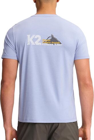 Pioneer Camp Mens Workout Shirts Quick Dry Moisture Wicking Athletic Running T-Shirts Graphic Tees Gym Sports Hiking Camping in Saudi Arabia