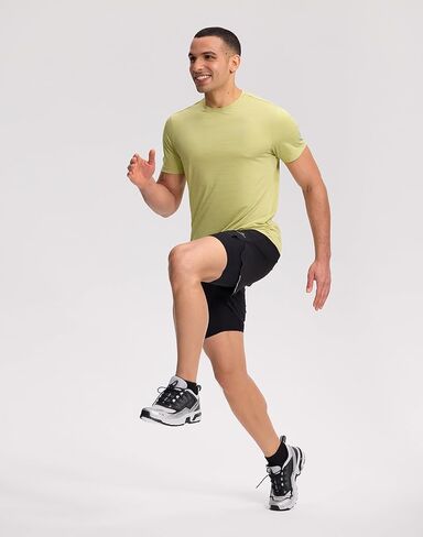 Pioneer Camp Mens Workout Shirts Quick Dry Moisture Wicking Athletic Running T-Shirts Graphic Tees Gym Sports Hiking Camping in Kuwait