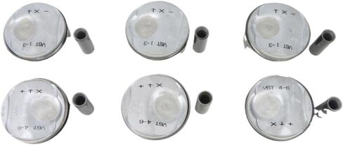 مجموعة حلقات المكبس 6 قطع STD 96 مم متوافقة مع محركات 3.0T V6 للطرازات 970 و95B - تتضمن أجزاء 94610306013 94610306019 94610306008 in Kuwait