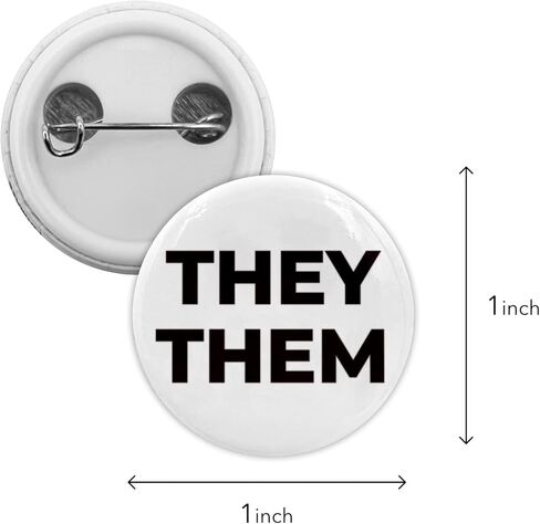 شارة أزرار Pinback للهوية الجنسية LGBTQ (1 بوصة) in Saudi Arabia