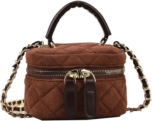 XPONNI Pu Leather Women’s Shoulder Bag Lipstick Bag Cute Mini Bag Crossbody Bags for Women Casual Fashion Bucket Bag in Kuwait