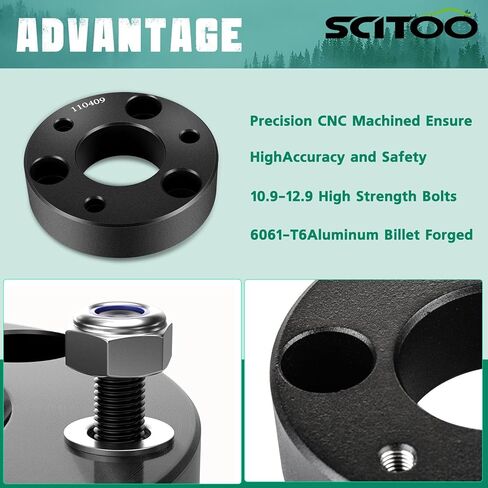 SCITOO 2 inch Leveling kit Front Spacer Lift for Dodge for Mitsubishi for Ram | for Dakota for Ram 1500 in Saudi Arabia