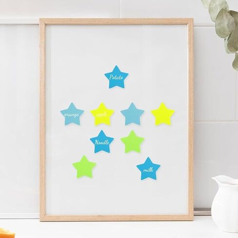 16set 480pcs Star Sticky Notes,Bright Colorful Sticky Pad 2 Set Self Sticky Note Pads,Paper Cut Outs Decorations for Classroom DIY Crafts Projects Party Supplies Multicolored. in Saudi Arabia