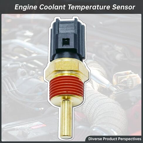 مستشعر درجة حرارة سائل تبريد المحرك MD177572 متوافق مع ميتسوبيشي أوتلاندر مونتيرو ميراج جالانت إكسبو LRV إنديفور إكليبس ديامانتي لستراتوس ستيلث يستبدل TS337 3922035710 5S1503 in Kuwait