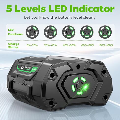 استبدال بطارية ليثيوم RB18L50 18V 6.0Ah لأدوات الطاقة اللاسلكية Ryobi ONE+، سعة عالية، متوافقة مع P102، P103، P104، P105، P107، P108، P109 in Kuwait