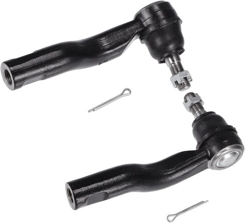 2pcs Front Outer Tie Rod Ends Kit Suspension Steering Tie Rod End for Ford Fusion for Lincoln MKZ for Mercury Milan Drag Link No.ES800101/ES800102 Stylish Design in Saudi Arabia