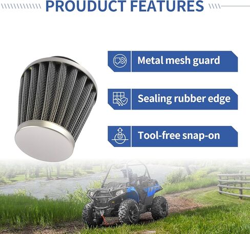 38mm 39mm 40mm POD Air Filter Fit for 50cc 70cc 90cc 110cc 125cc 150cc 200cc Motorcycle for Dirt Pocket Bikes ATVs Pit Bikes, Scooters and Mopeds in Kuwait
