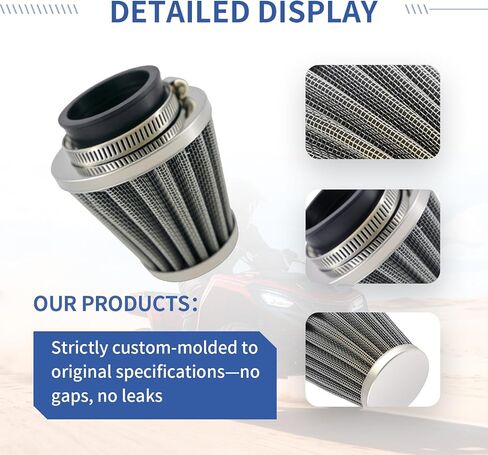 38mm 39mm 40mm POD Air Filter Fit for 50cc 70cc 90cc 110cc 125cc 150cc 200cc Motorcycle for Dirt Pocket Bikes ATVs Pit Bikes, Scooters and Mopeds in Kuwait
