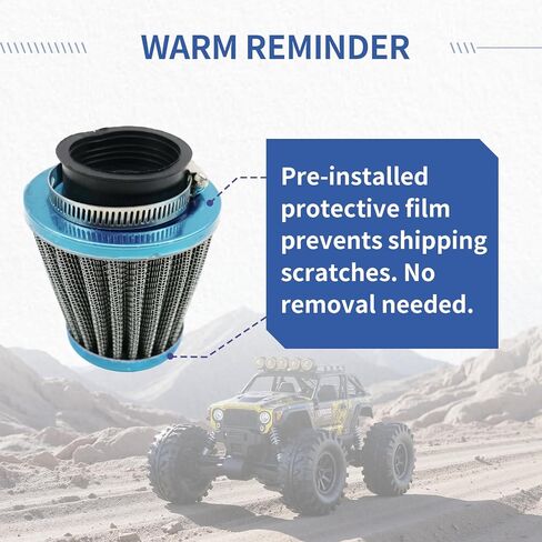 38mm 39mm 40mm POD Air Filter Fit for 50cc 70cc 90cc 110cc 125cc 150cc 200cc Motorcycle for Dirt Pocket Bikes ATVs Pit Bikes, Scooters and Mopeds in Kuwait