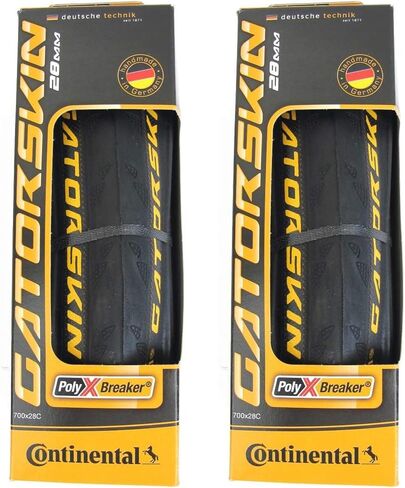 إطار Continental GatorSkin DuraSkin، عدد 2 (قابل للطي، 700 × 28 مم) in Saudi Arabia