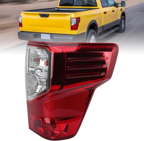 ضوء خلفي متوافق مع 2004-2015 Nissan Titan مع مصابيح وحزام خلفي للمصباح الخلفي يحل محل 26550ZH225 NI2801161 (جانب الركاب الأيمن) in Kuwait