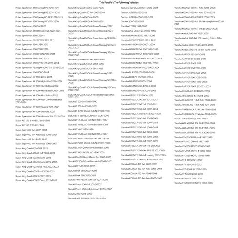 (16 Pack) Tusk Tapered Lug Nut 10mm x 1.25mm Thread Pitch w/14mm Head Black for Honda Rancher 420 2x4 2007-2022 in Kuwait