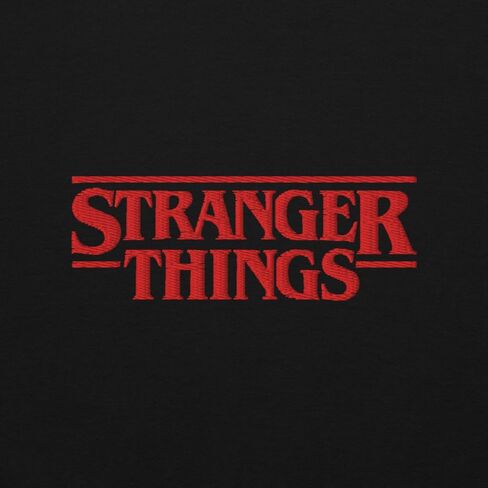 رقبة دائرية مطرزة من Stranger Things - مرخصة رسميًا in Kuwait