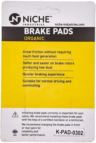 NICHE Brake Pad Set for BMW R100RS R1100RS R65 R80 K1200GT K100 K75 34217657025 Front Rear Organic in Saudi Arabia