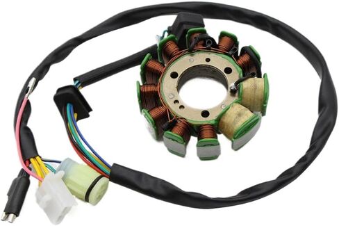Motorcycle Magneto Stator Coil 32101-18A00 LTF230 LTF230G LTF230H LTF230EH LTF230EJ LT230 LT230GE LT230EH Compatible With Ozark QuadRunner in Kuwait