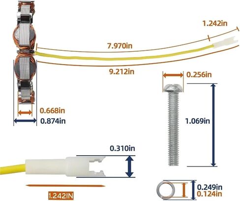 المولد الثابت 435-087 لجون ديري M147559 MIA12776 340-22043 in Kuwait