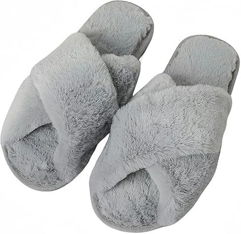 Nordic Cozy Cross Band Slippers in Saudi Arabia