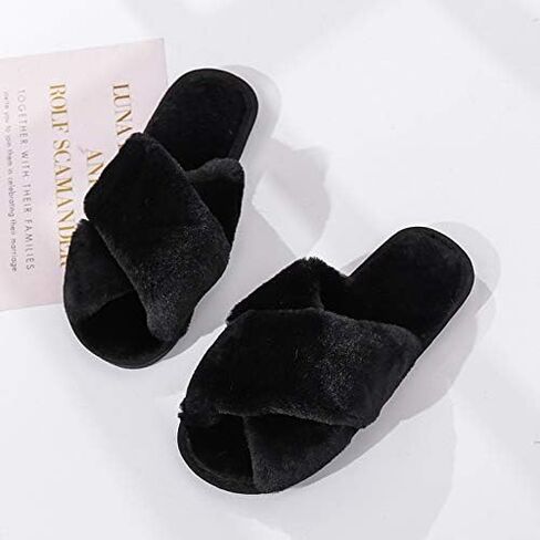 Nordic Cozy Cross Band Slippers in Saudi Arabia