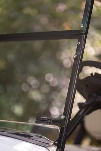 الزجاج الأمامي لعربة الجولف الملون القابل للطي من ريد دوت متوافق مع Yamaha Drive2 | أكريليك سميك مقاوم للصدمات بسمك 3/16 بوصة | يناسب موديلات 2017-Up | صنع في الولايات المتحدة الأمريكية in Kuwait