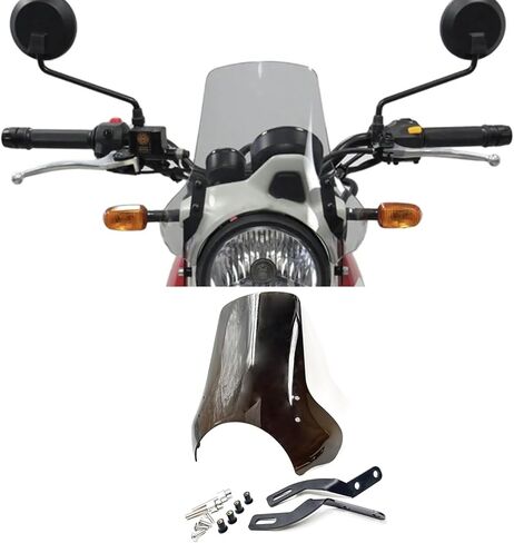 For Scram 411 scram 411 2024 2023 2022 accessories motorcycle front windshield windshield windshield air deflector (clear) in Kuwait