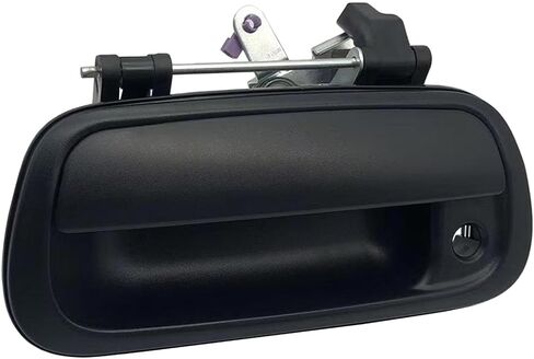 مزلاج الباب الخلفي بمقبض الباب الخلفي مع فتحة مفتاح متوافقة مع 2000-2006 Toyota Tundra، يستبدل # 69090-0C010 69090-0C030-C0 in Kuwait