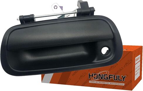 مزلاج الباب الخلفي بمقبض الباب الخلفي مع فتحة مفتاح متوافقة مع 2000-2006 Toyota Tundra، يستبدل # 69090-0C010 69090-0C030-C0 in Kuwait