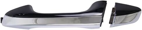 Front Left Exterior Door Handle Chrome with Black Painted Compatible with Kia Optima 2016-2019 in Saudi Arabia