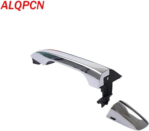 Front Left Exterior Door Handle Chrome with Black Painted Compatible with Kia Optima 2016-2019 in Saudi Arabia