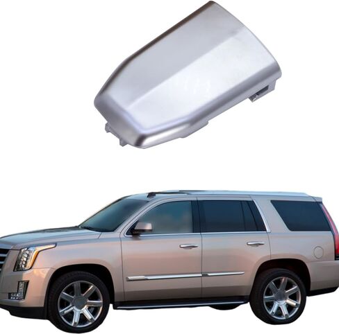 WFLNHB Front Outside Door Handle Cover Chrome Replacement for Escalade 2015 2016 2017 2018 2019 13596115 in Kuwait