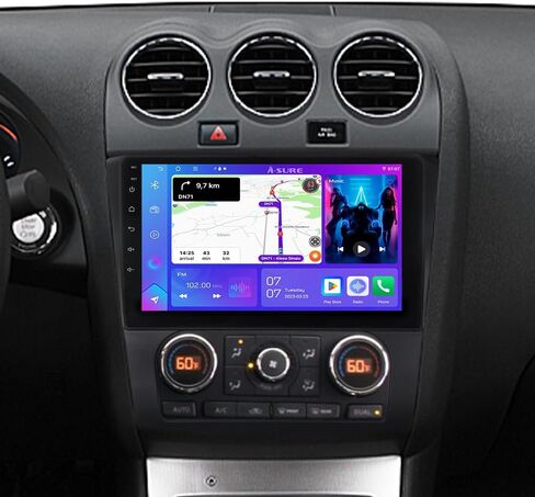 ASURE 9 inch Car Stereo Radio for Nissan Altima V L33 2013-2017 Navigation GPS Unit Upgrade,4Core 2G+32G Android with Wireless Carplay,Android Auto,SWC,DSP,1280x800 HD Touchscreen Multimedia Player in Kuwait
