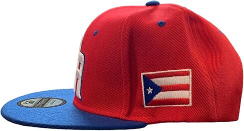 Puerto Rico Baseball Cap (RED Blue) in Saudi Arabia