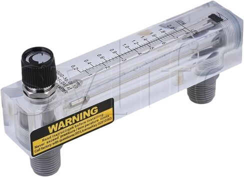 LZM-15T Adjustable Panel Type Flowmeter Flow Meter for Liquid 0.2-2.0GPM in Saudi Arabia