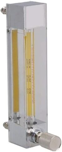 LZB-3 4-40ml/min Clear Plastic Tube Liquid Water Flowmeter with 8mm Metal Hose Connector in Saudi Arabia